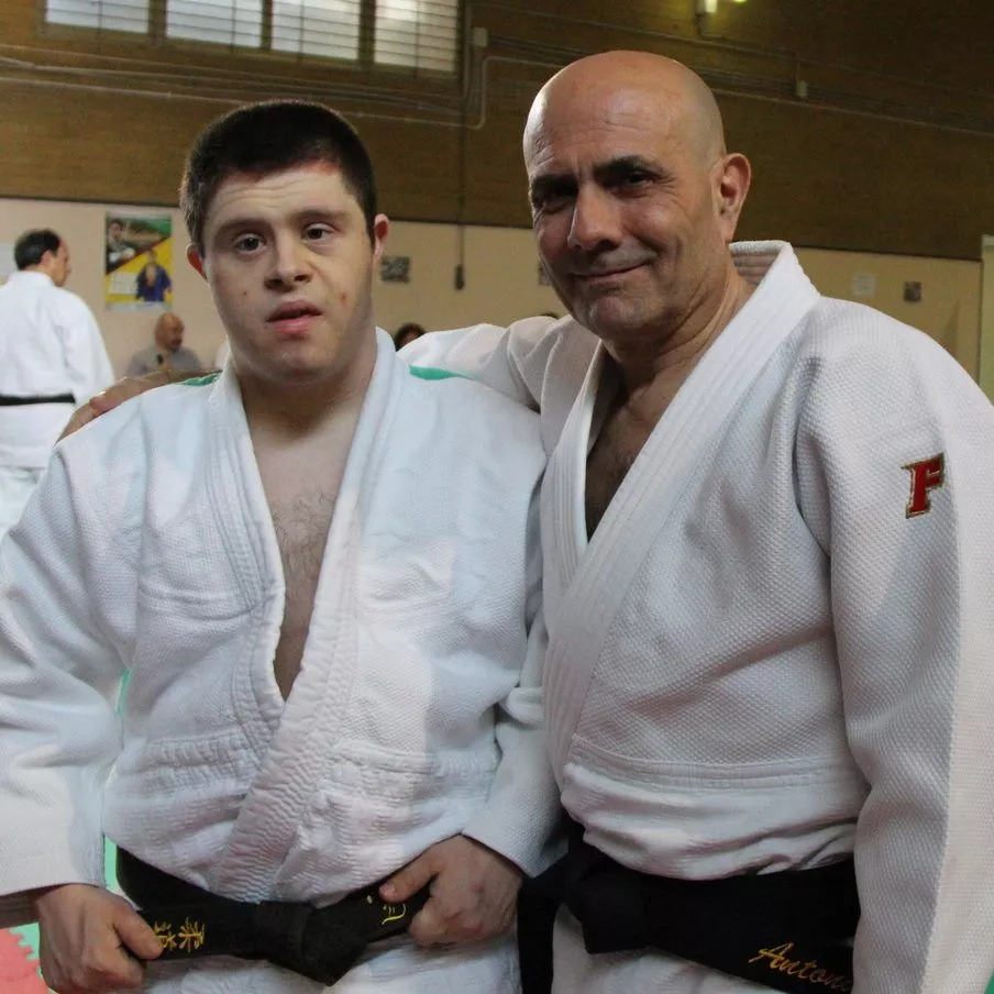 maestro di judo Antonio Moro