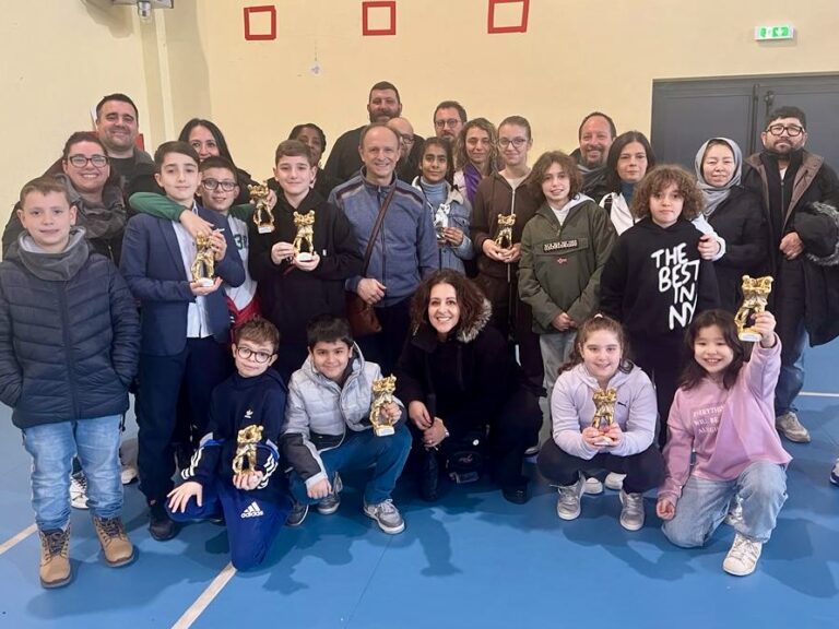 premiazione del gran premio giovanissimi 2023 di judo